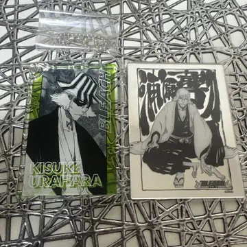 BLEACH 메탈릭 마그넷 컬렉션 도미노풍 아크릴 키링