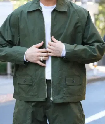 [ GUNG HO ] 간호 부시 재킷 사이즈 S 카키