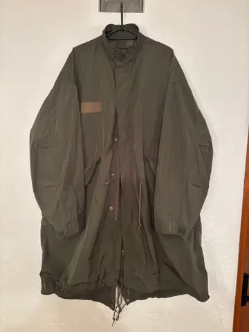 M65 피쉬테일 후드티형 나일론 코트