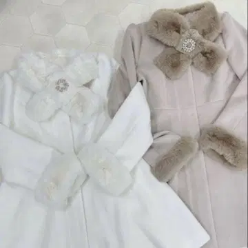 evelyn 비쥬 코트 티펫 포함