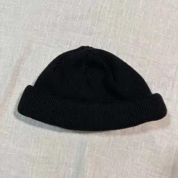 RACAL 롤 니트 캡 블랙 일본제 라칼 니트 모자 비니