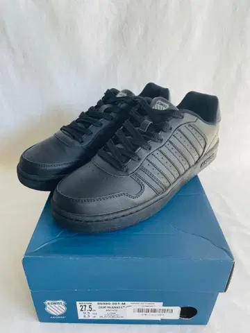 [ K-SWISS ] 블랙 스니커즈 27.5cm