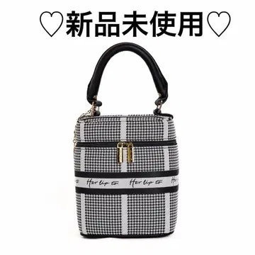 미개봉 새상품 Herlipto Jacquard Vanity Bag 블랙