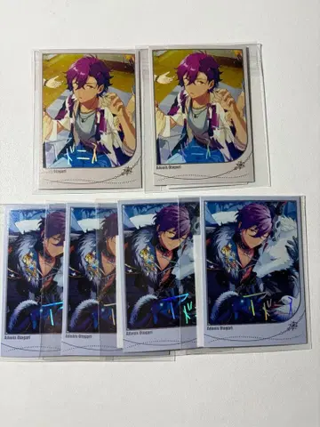 앙스타 모집 폴라로이드 파샤코레 오토카리 아도니스 6장 세트