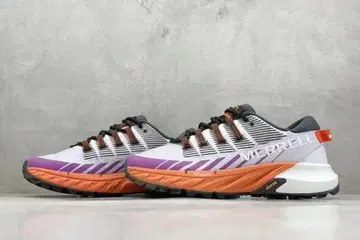 MERRELL 트레일 러닝화 화이트/오렌지/퍼플