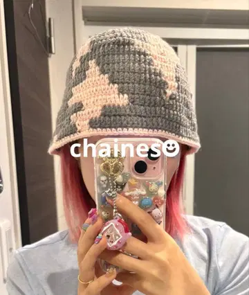 크러셔 모자 크로셰 모자 니트 모자 비니 핸드메이드 크로 셰 뜨개질