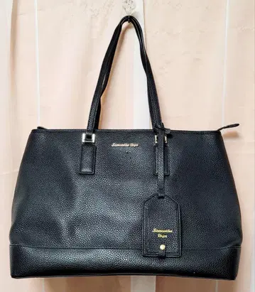 [ Samantha Vega ] 사만사베가 토트백 블랙 빅