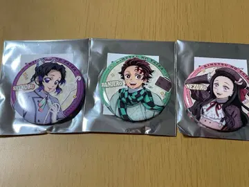 귀멸의 칼날 릴로 호텔즈 트레이딩 캔뱃지 시노부 탄지로 네즈코