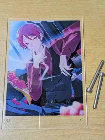 2대째 빨간색 따뜻해지는 생일 굿즈 아크릴 플레이트