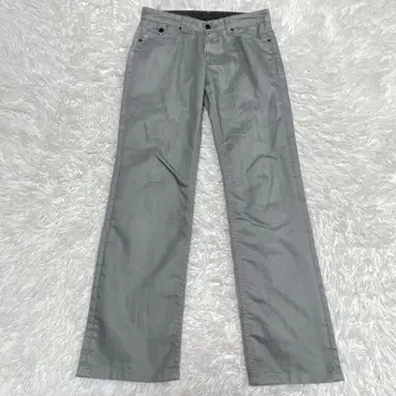 m.f.editorial 새상품급 L 그레이 스트레이트 팬츠