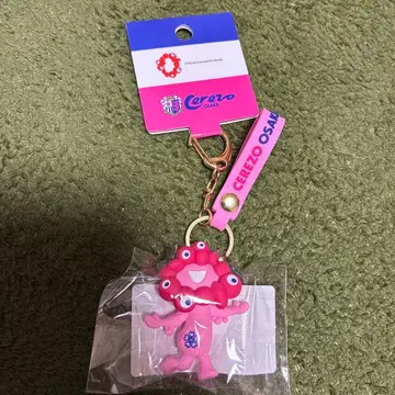 미사용 Cerezo Osaka 미야쿠미야쿠 마스코트 키링 핑크