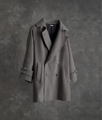 비버 멜톤 오버 P 코트