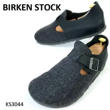 버켄스탁 새상품급 런던 울 x 펠트 레어 25cm