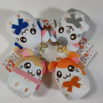 꼬마햄찌 봉제 인형 키링 전 4종