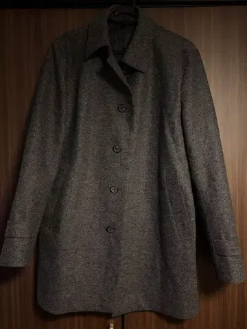 CK 캘빈클라인 그레이 코트