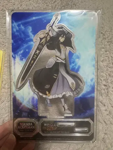 미카사 아커만 크리스타 렌즈 아크릴 스탠드