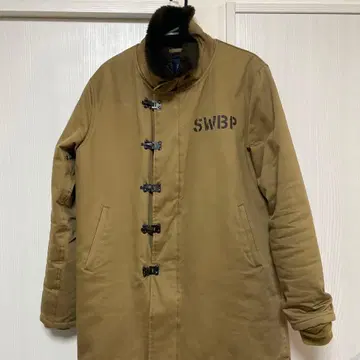 SWG BLACK PLATINUM 더플 코트 XL