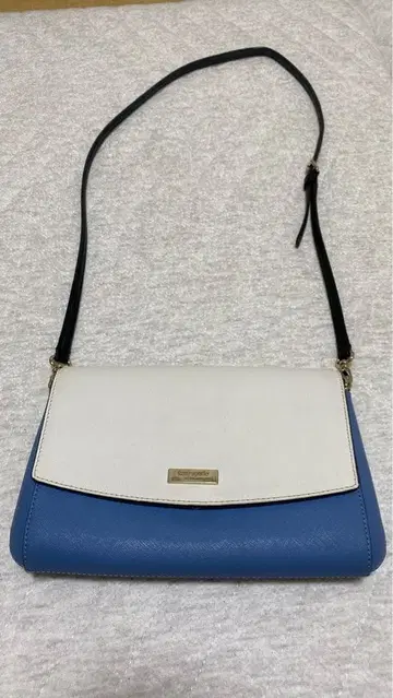 케이트 스페이드 숄더백 화이트/블루