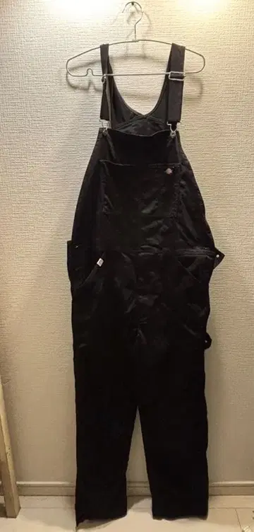 Dickies 블랙 오버롤 3L