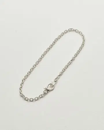 Fern Chain Necklace / Silver