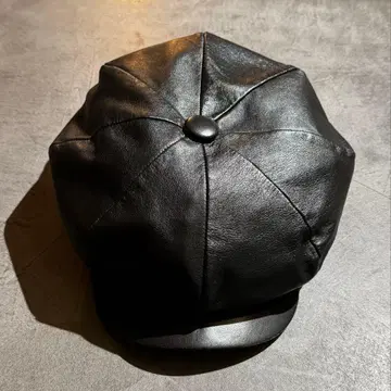 NEWYORKHAT 뉴욕햇 빅애플 가죽 헌팅 캡