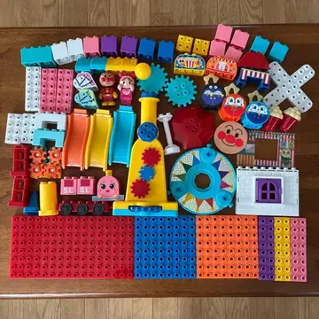 호빵맨 빙글빙글 놀이공원 블록