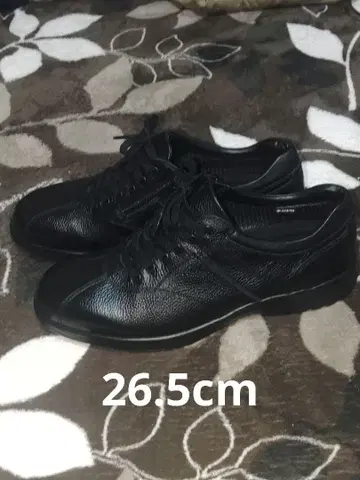 새상품급 마드라스 워크 고어텍스 사이드 지퍼 가죽 스니커즈