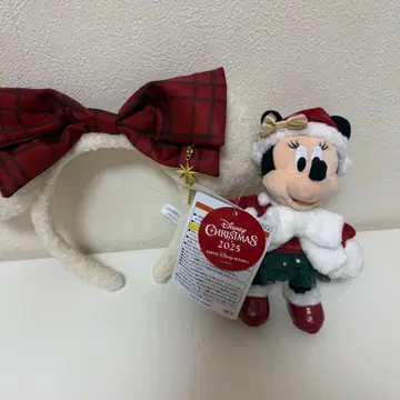 디즈니랜드 크리스마스 머리띠 2025 리루린린 미니