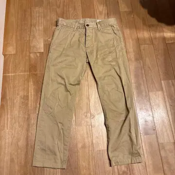 GROWN&SEWN 그로은앤손 쉽스 USA 치노 팬츠 새상품급