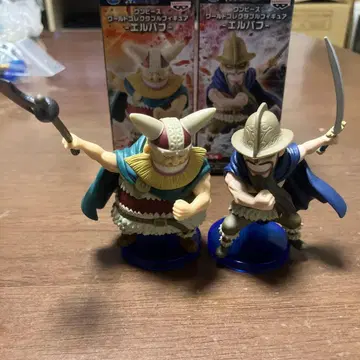 원피스 월드 컬렉터블 피규어 엘바프 D E 세트