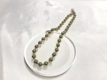 상태 좋음 폴스미스 Paul Smith 볼 목걸이 GP 골드 계열