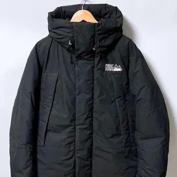 퍼스트 다운 패널 숏 다운 자켓 블랙 XL 2718