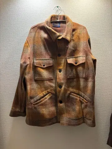 70's Pendleton 버진 울 플란넬 셔츠 L