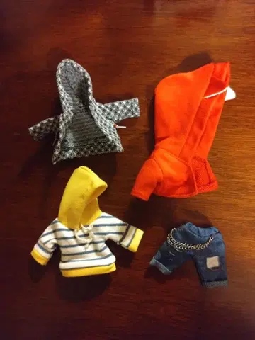 오비츠11 넨도로이드돌 의류 4점 세트