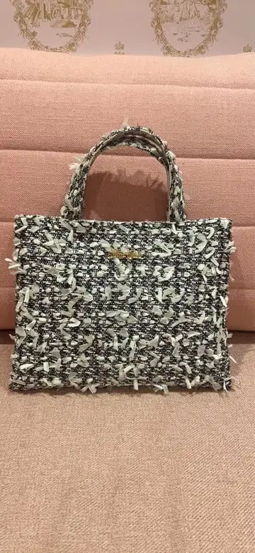 fitafita 트위드 토트백