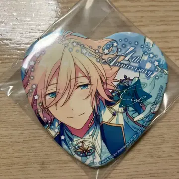 앙스타 하트형 빅 캔뱃지 4th Anniversary 영지 E