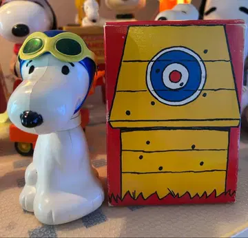 스누피 플라잉 에이스 버블 목욕 보틀 에이본 피규어