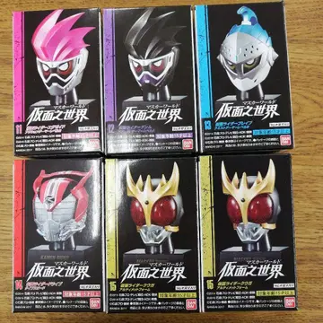 마스커 월드 가면의 세계 3종 총 6개 세트