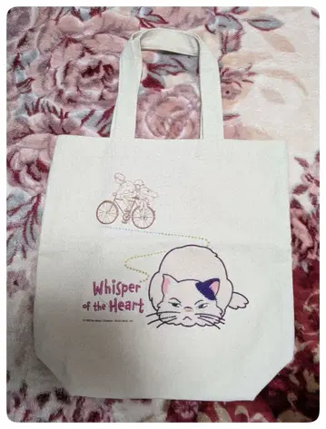 스튜디오 지브리 귀를 기울이면 토트백