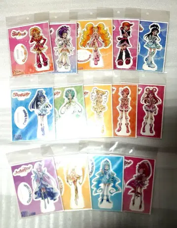 [프리큐어] 전원 아크릴 스탠드 (10th) 풀세트