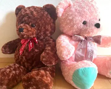 엄청 큰 봉제 인형 곰 베어 러블리 베어 세트 크리스마스 새상품급