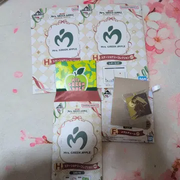 Mrs. GREEN APPLE 1번 복권 H상 3점 + F상 1점