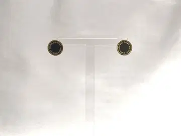 마크 바이 마크 제이콥스 귀걸이 로고 디스크 블랙 계열 GP