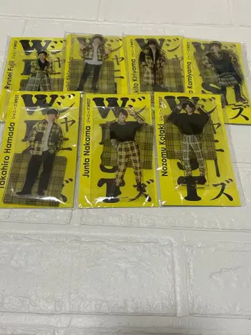 쟈니즈WEST WEST. 아크릴 스탠드 fest 세트