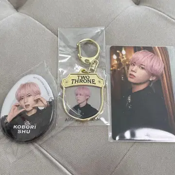 OCTPATH 코보리 슈 캔뱃지 키링 트레이딩 카드 가챠