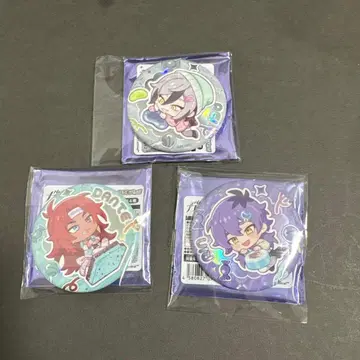 AGF  오로라 캔뱃지 3점