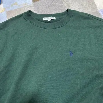 U.S. POLO ASSN. 다크 그린 트레이닝복