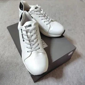 MARY QUANT 통굽 밴딩 끈 스니커즈