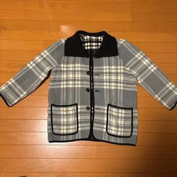 Yorkland 요크랜드 체크 무늬 리버서블 자켓 아우터