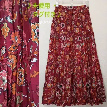 꽃무늬 롱 SK RODEO CROWNS 로데오 크라운 미사용 택 포함